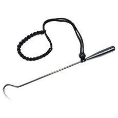 즐낚 초경량 해루질 갈고리, 실버, 1개