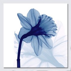 넥소르 수채화풍 캔버스 원단 아트 포스터 플라워A