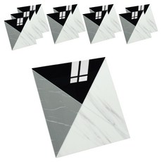 예스원 셀프 인테리어 벽 접착식 스티커 10p, 스타일 L