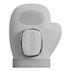 beautiful life 五段氣壓手部按摩儀/便攜暖敷手部舒緩機 TYPE-C充電款, 灰色, BLF-002