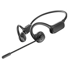 코시 마이크 에어 골전도 블루투스 이어폰, 블랙, EP4160BTR