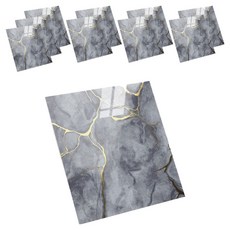 예스원 셀프 인테리어 벽 접착식 스티커 10p, 스타일 AT