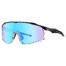 Overcode 戶外騎行登山戶外運動防風護目鏡 BRP3161, 黑色, 1個