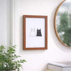 Depsis 多種尺寸木質相框 照片框 壁掛專用, 1個, 款式 4
