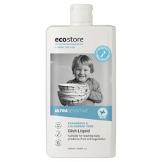 ecostore 宜可誠 廚房洗碗精 超敏感無香, 1個, 500ml