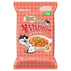 삼양 로제 불닭납작당면, 338.8g, 1개