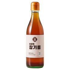 감동식탁 통참깨 참기름, 1개, 350ml