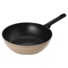 바겐슈타이거 톤앤톤 티타늄코팅 궁중팬 오트밀톤, 1개, 28cm