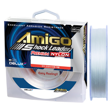 AmiGo 尼龍防震前導線 真鯛 青甘 鰤魚 釣魚線 14號, 透明, 1個