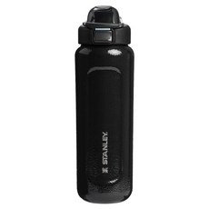 STANLEY 經典系列 彈蓋提環水壺, 錘紋黑, 1個, 700ml