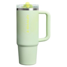 STANLEY 防漏吸管隨手杯, 幻影綠, 1個, 880ml