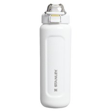STANLEY 經典系列 彈蓋提環水壺, 錘紋白, 1個, 700ml
