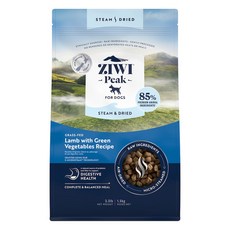 ZIWI Peak 滋益巔峰 全齡犬 微蒸熟成85%鮮肉糧 草飼羊, 1袋, 1.5kg, 羊肉