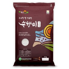 수향미 골든퀸 3호 백미 특등급, 4kg, 1개 4kg, 1개