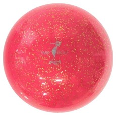 NICHIYO 提升方向性 公園高爾夫球 3層 60mm M-283, 1個, 粉紅色