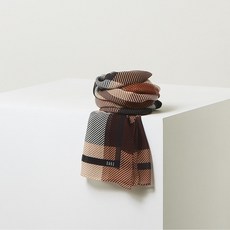 DAKS 女用格紋長版雪紡絲巾 DCSC6EC01W2