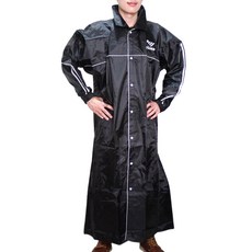 JUMP 優雅前開連身風雨衣
