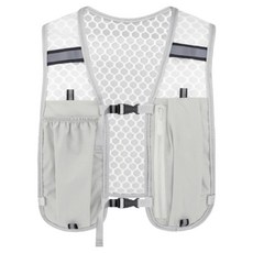 자론 러닝조끼 초경량 베스트, 그레이, 1개