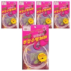 NIKEN Jjusuta 夜光小章魚墨魚水平釣組, 4入, 5個