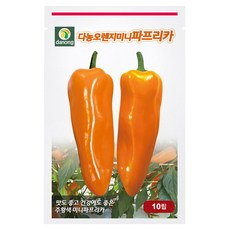 다농 오렌지미니파프리카 씨앗 10p, 1개