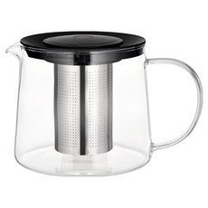 바겐슈타이거 벨베르 차망 내열유리 스텐304 티포트, 혼합색상, 1개, 1.5L