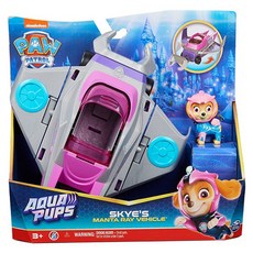 PAW PATROL 汪汪隊立大功 水陸兩棲交通工具天空玩具, 混合顏色, 1個