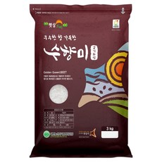 수향미 골든퀸 3호 백미, 3kg, 1개, 특등급