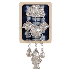 탑피아 홀치기 염색 공예 냉장고 자석, TYPE2