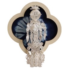 탑피아 홀치기 염색 공예 냉장고 자석, TYPE18