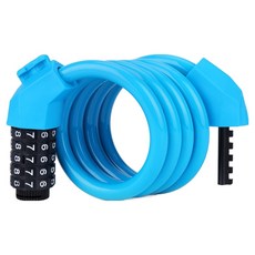 Hwigyeongil 自行車鎖, 藍色, 1個