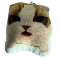 다다랜드 소리나는 웃긴 고양이 인형 키링, 누랭이, 1개, 6cm