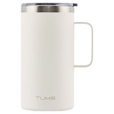 텀스 허니비 스텐머그, 크림 화이트, 1개, 600ml
