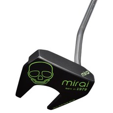 MIRAI CNC銑削 雙帶 鍘鎚型 推桿 黑桿頭 86.34公分(34英吋), 3度, R