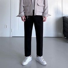 evecompany 男款9分10分隱藏扣防皺免燙男款彈性休閒褲 5色 S-4XL 2932-1