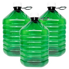 大慶PET產業 楓樹液方形4.3L + 白色瓶蓋組合, 3套