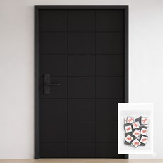 Lano Home 磁吸式玄關門隔音材 30 x 30 cm, 黑色, 24個