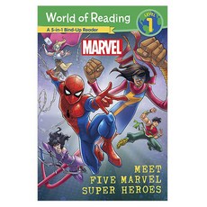 World of Reading 1 : 5-in-1 Meet Five Marvel Super Heroes, Marvel Press
