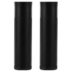 Hwigyeongil 矽膠自行車手把套 2入, 黑色, 1個