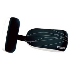 휘경일 산악 자전거 뒷좌석 폼쿠션, 블랙 + 화이트, 1개