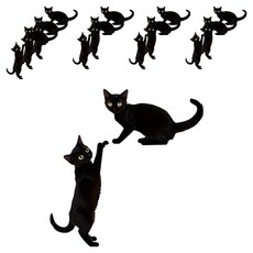 소유공간 투블랙캣 스위치 스티커 S261-0157BFR 10p, 블랙