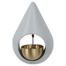 소유공간 물방울 노크 인테리어 도어벨 S261-0164GRON, 그레이