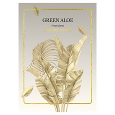 Nexor 黃金花瓣圖畫 帆布海報 C款 無框