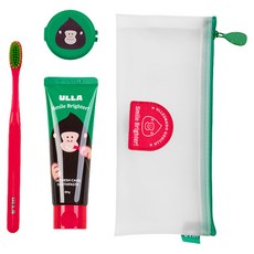 Ola 旅行用牙刷 + 牙膏 380g 套組, 1套