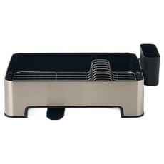 Modern House 基本款不鏽鋼框架防護碗盤瀝水架, 1個, 混合色, 1欄