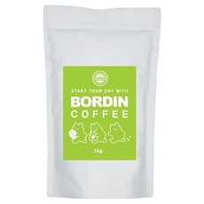 BORDIN 經典綜合原豆咖啡, 1kg, 1個, 原豆(未研磨)