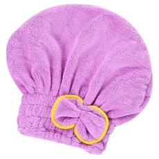 아케이바이 노터치 빨리 마르는 헤어타올, Purple, 1개