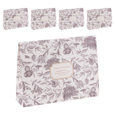 munid Botanic Garden 三角紙袋, 5個, 棕色