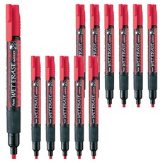 Pentel 飛龍文具 水性白板筆 SMW26-B, 12個