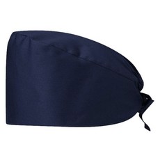 온예리 조절 가능 심플핏 간호사 수술방 위생모자 남색, 1개