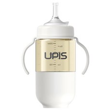 유피스 PPSU 빨대컵 6M, 260ml, 1개, Natural White